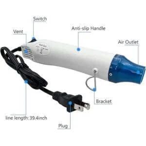 Pistola de calor mini de aire caliente para_2
