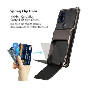 Vofolen Funda para Moto G Pure tipo cartera funda para 4_2