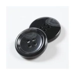 50 botones negros grandes de 1 pulgada para coser botones_6