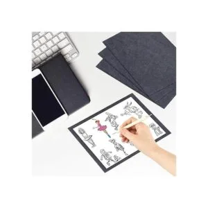 200 hojas de papel de rastreo de transferencia de papel de_6