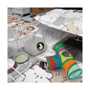 Rypet Túnel de conejillo de indias plegable de 3 vías_5