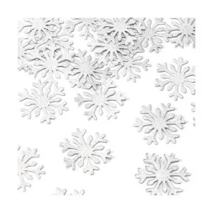 Copo de nieve blanco nieve decoraciones de fiesta de_4