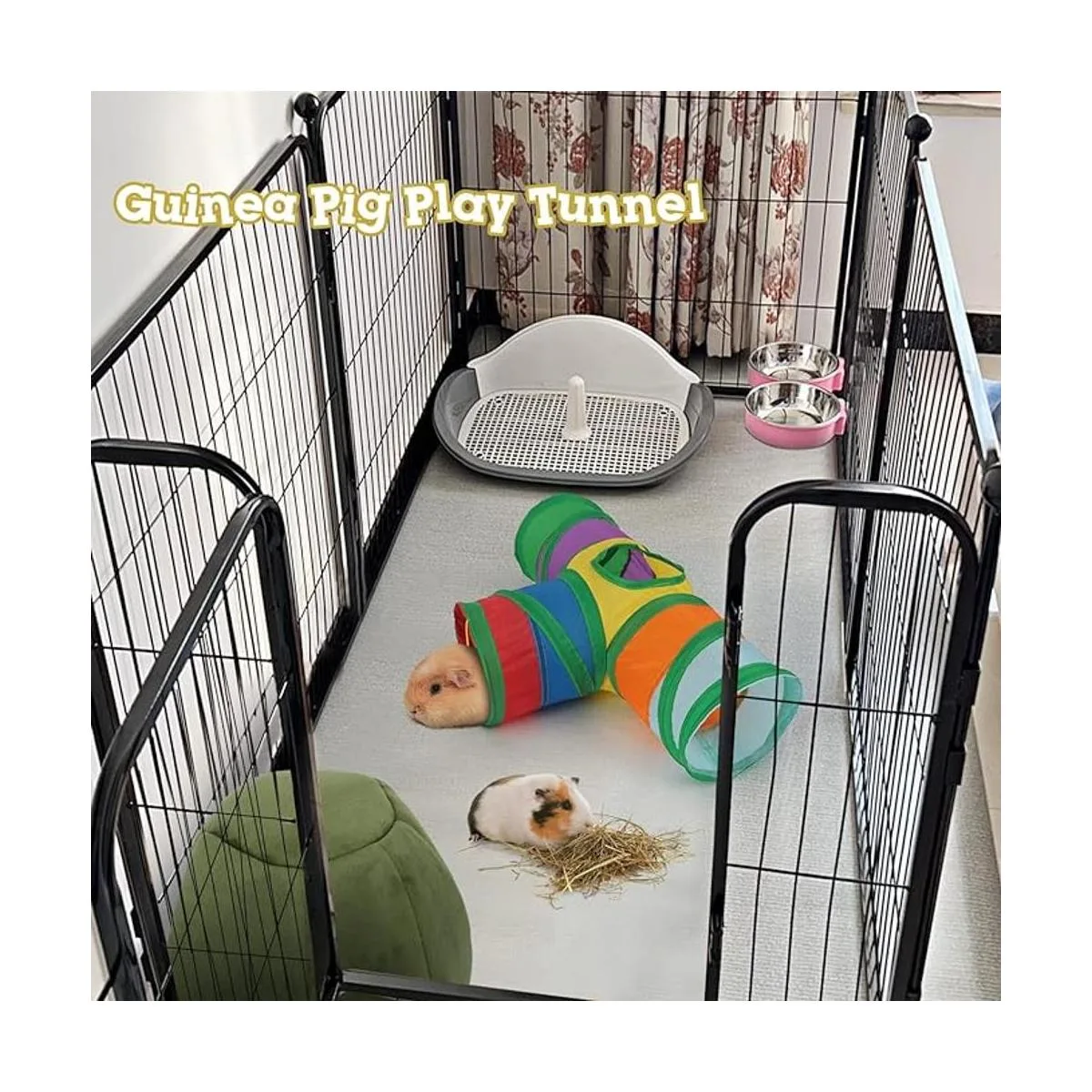 Rypet Túnel de conejillo de indias plegable de 3 vías_4