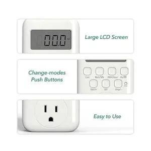 HBN Monitor de uso de electricidad medidor de potencia_2