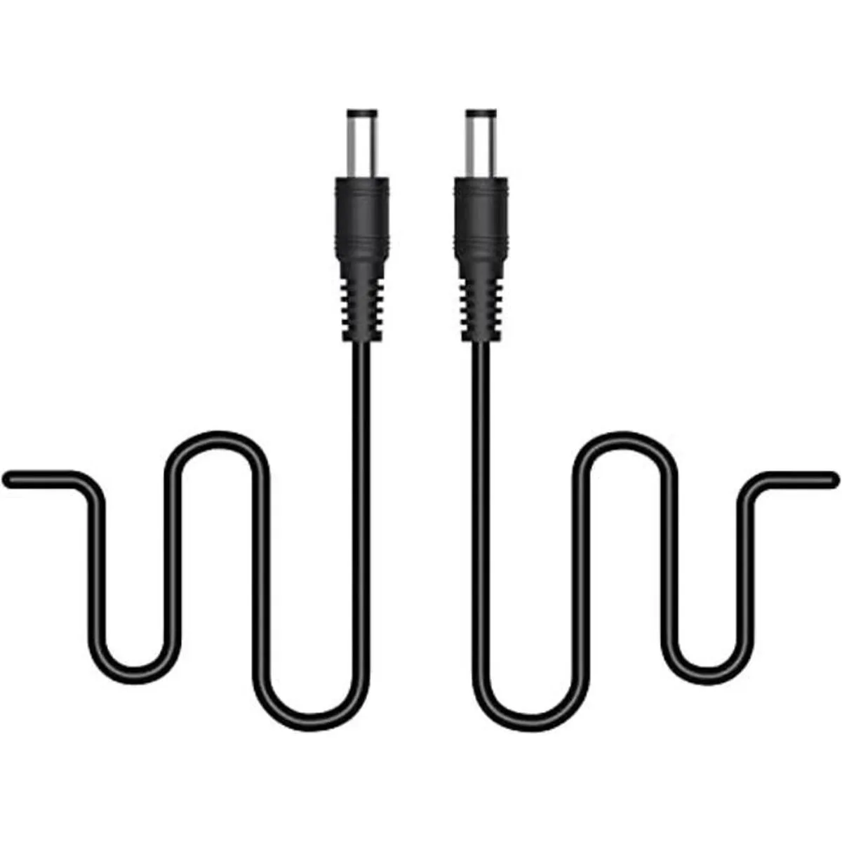 de 6 V macho a macho enchufe de 0.217 x 0.083 in_1