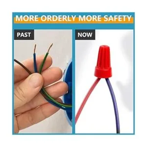 Kit de 350 conectores de alambre eléctrico tuercas de_6