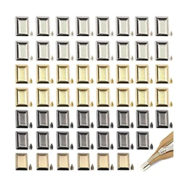 Juego de 80 tapones de aleación de 4 colores con cierre de_1