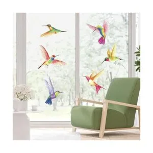 DECOWALL BA4002 Calcomanías de pared para colibríes_2
