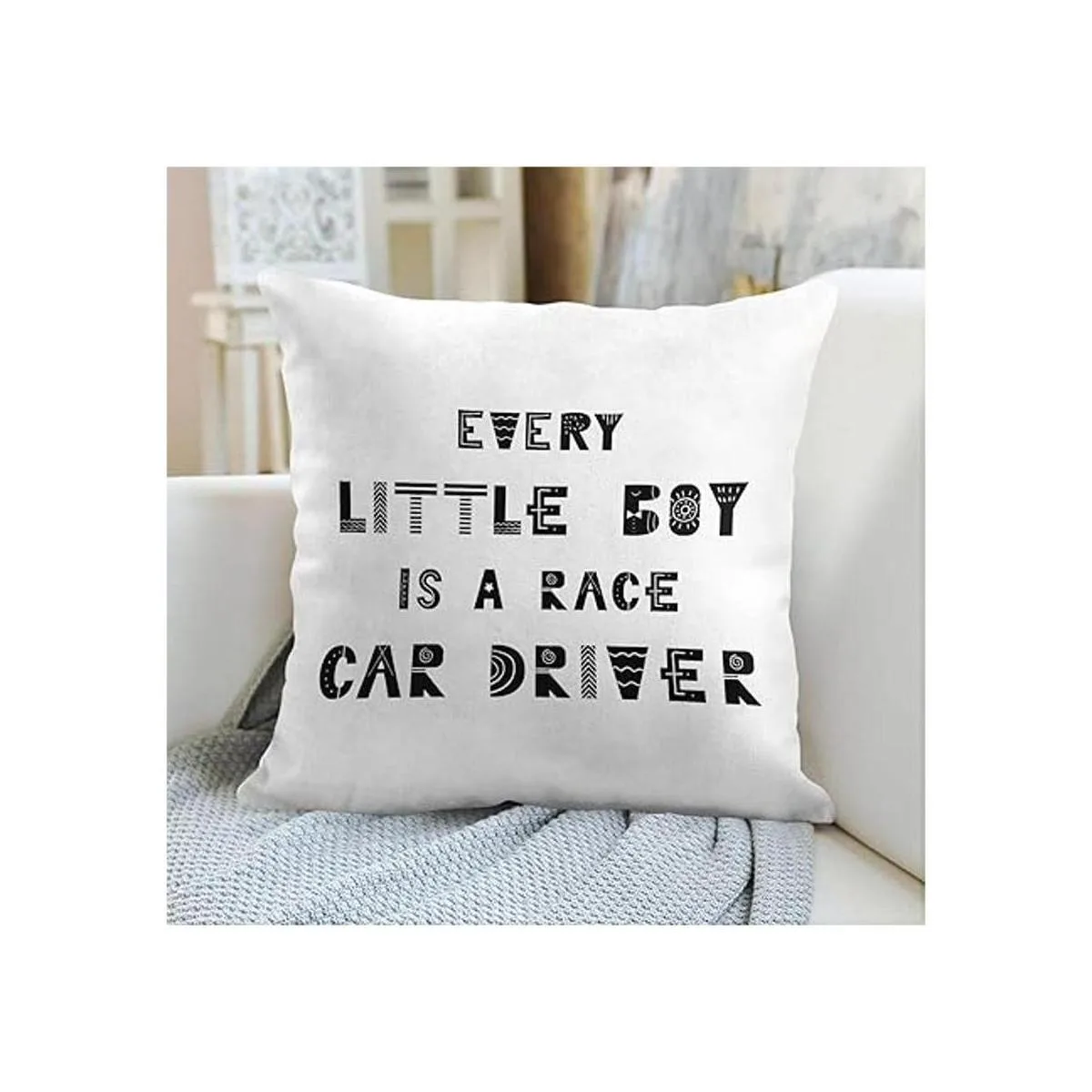 Emvency Funda de almohada con texto en estilo escandinavo_5