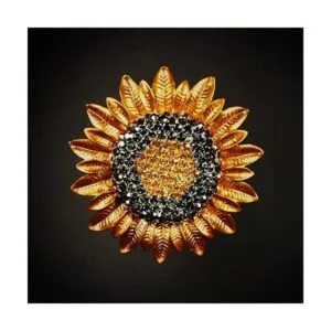 DREAMLANDSALES Metal Petal Micro pavimenta cristal dorado_2