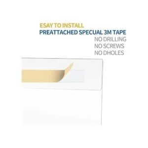 Ludery Soporte de pared de 3.9 x 5.9 in marco de plástico_3