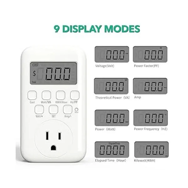 HBN Monitor de uso de electricidad medidor de potencia_4