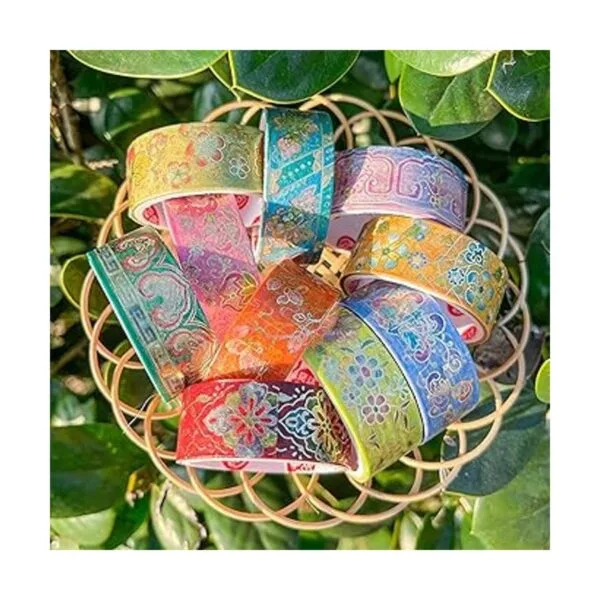 Esweny Juego de 12 rollos de cinta Washi vintage cinta_3