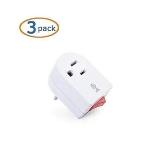 Cable Matters Paquete de 3 tomas de corriente a tierra con_2