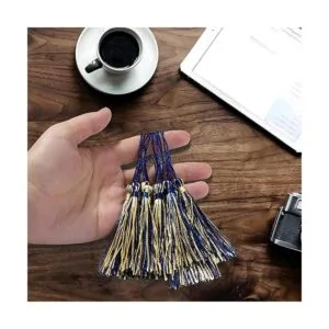 VAPKER 100 borlas de colores mixtos de color azul profundo_4