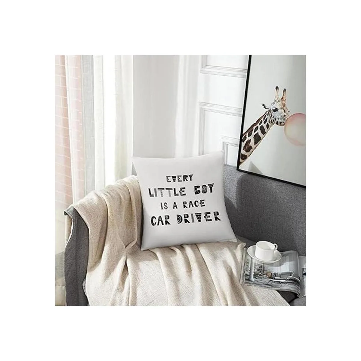 Emvency Funda de almohada con texto en estilo escandinavo_6