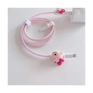 Tospania Protector de cable para bricolaje cargador de_2