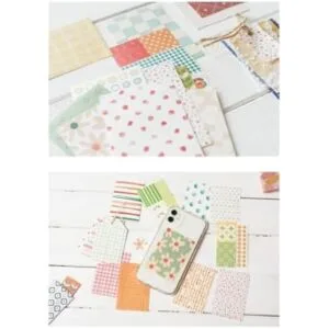 Cenbee 450 hojas de papel vintage para álbumes de_6