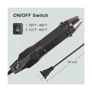 Mini de calor de aire caliente de doble_2