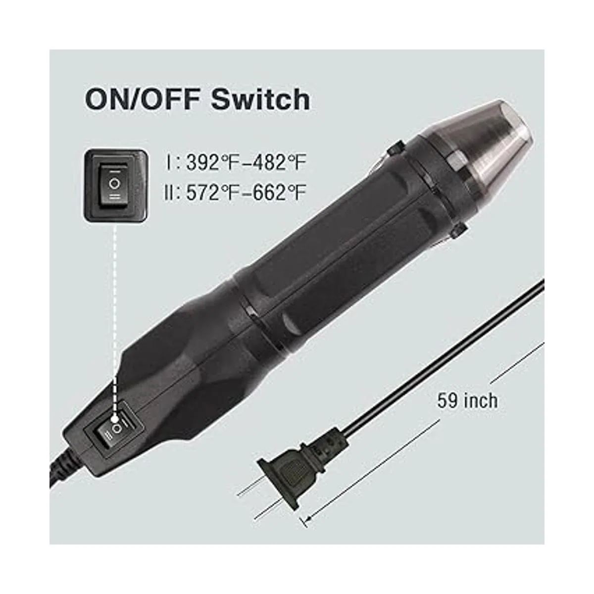 Mini de calor de aire caliente de doble_2