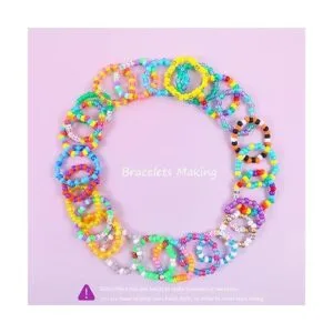 Miss Rabbit Cuentas de caballo de 24 colores para hacer_5