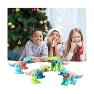 BEIGUO Paquete de 4 huevos de dinosaurio jumbo con_3