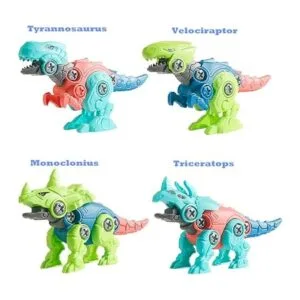 BEIGUO Paquete de 4 huevos de dinosaurio jumbo con_6