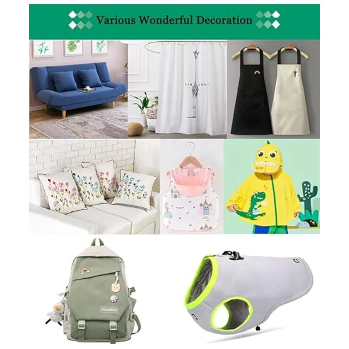 Parche bordado a granel de la bandera del estado_6