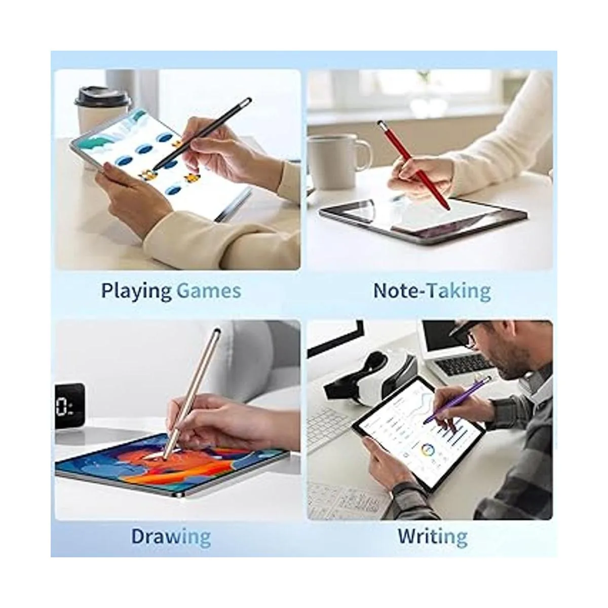 Lápiz óptico para pantallas táctiles 5 unidades lápiz_6