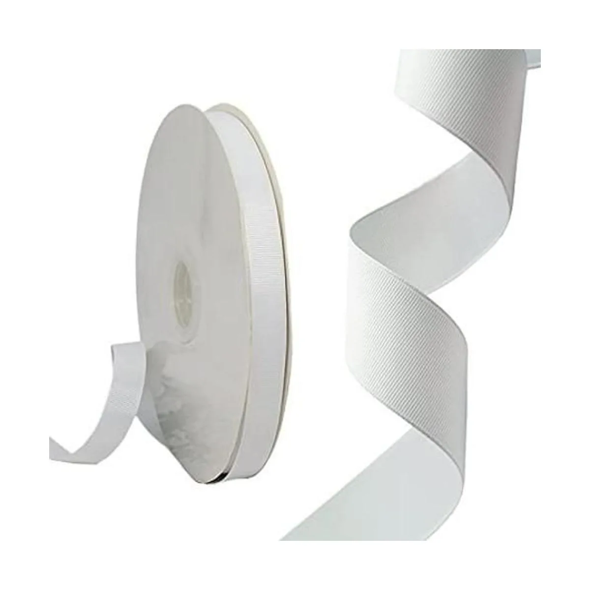 Cinta de grogrén blanco de 58 pulgadas x 100 yardas_1