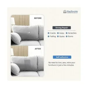 Parche de reparación de tela 9 x 11 pulgadas 2 piezas de_4