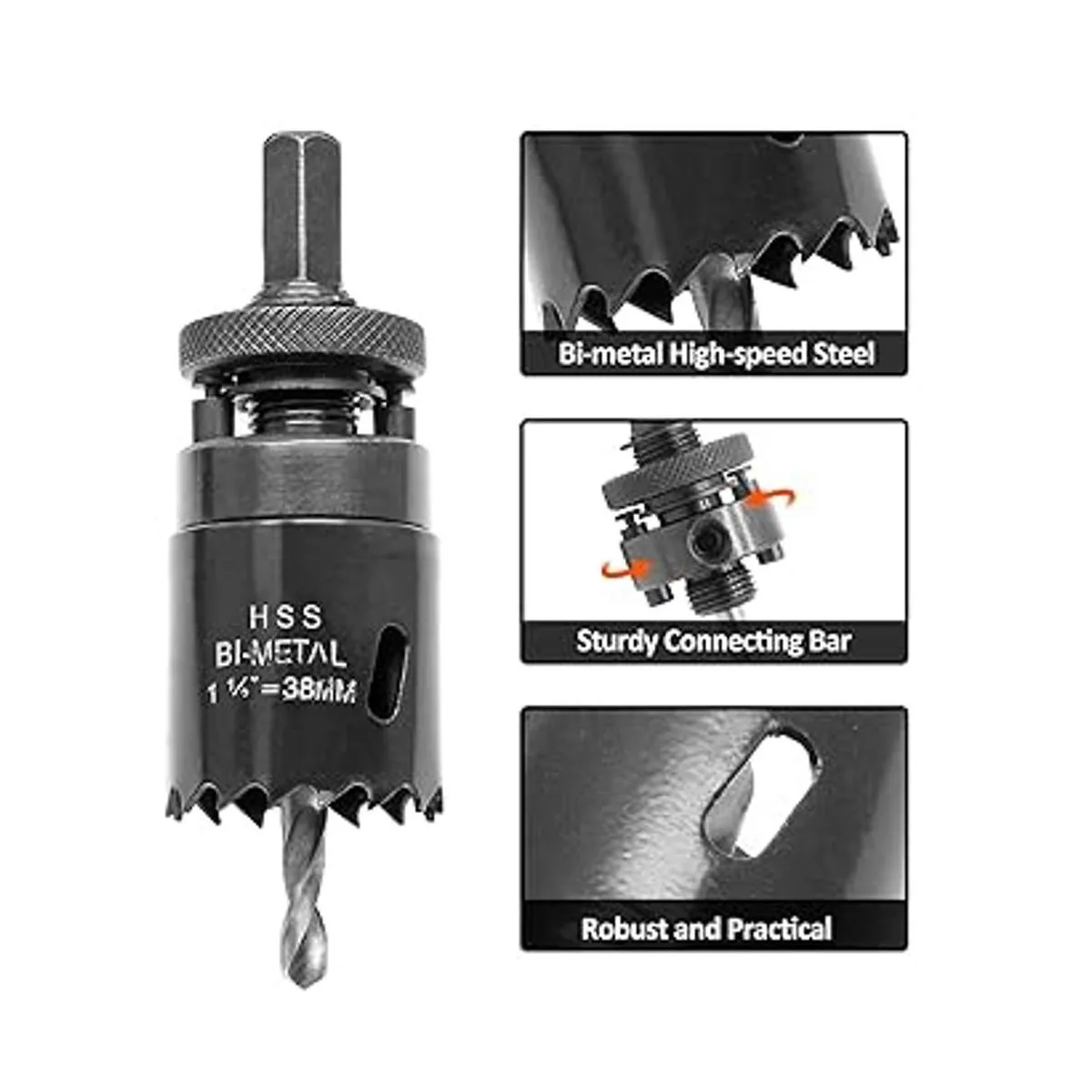 Jersvimc Juego de 5 ojales de escritorio de 1 12 pulgadas_3