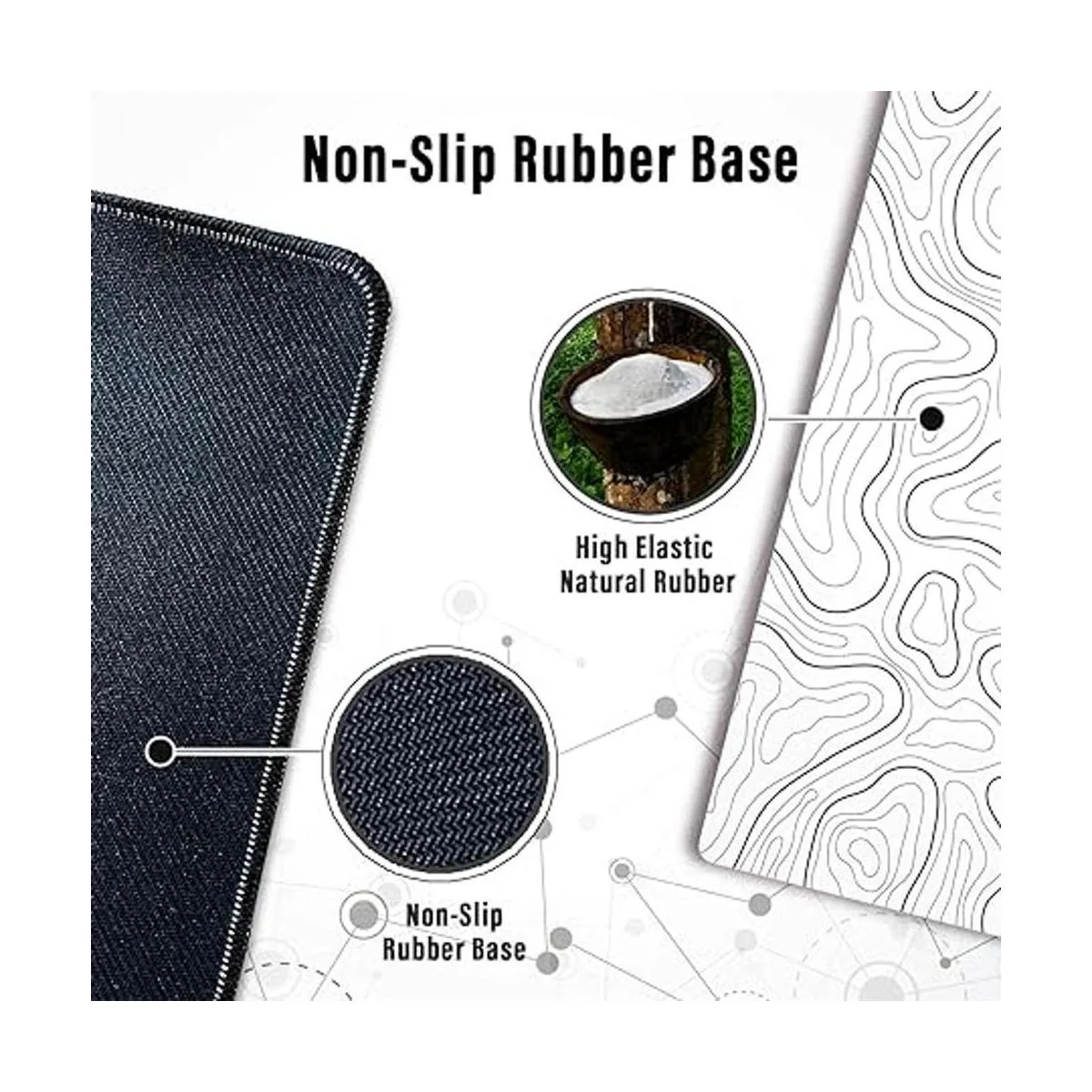 Ovenbird Large Gaming Mouse Pad with Stitched Edges_5