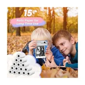 15 rollos de papel de cámara para Kidizoom Print Camera_3