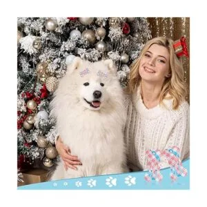 50 pinzas para el pelo de perro en forma de hueso a_4