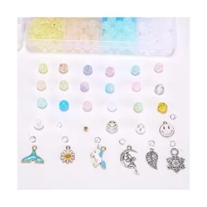 Enjoymade Kit de fabricación de pulseras de cuentas de_3