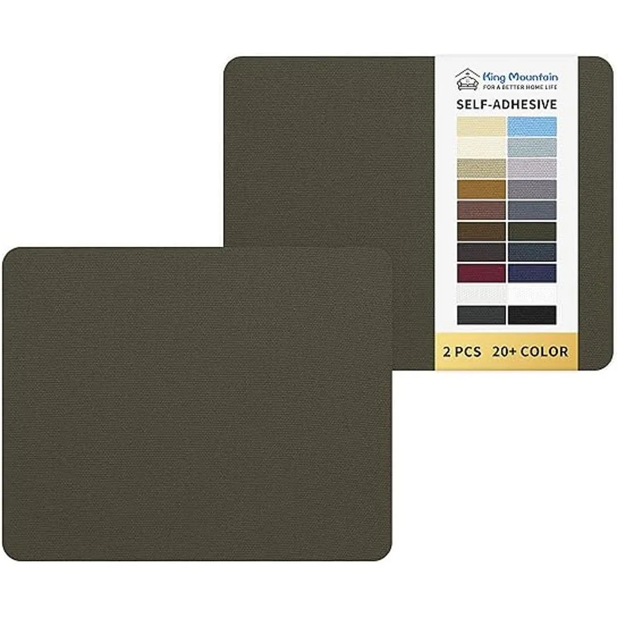 Parche de reparación de tela 9 x 11 pulgadas 2 piezas de_1