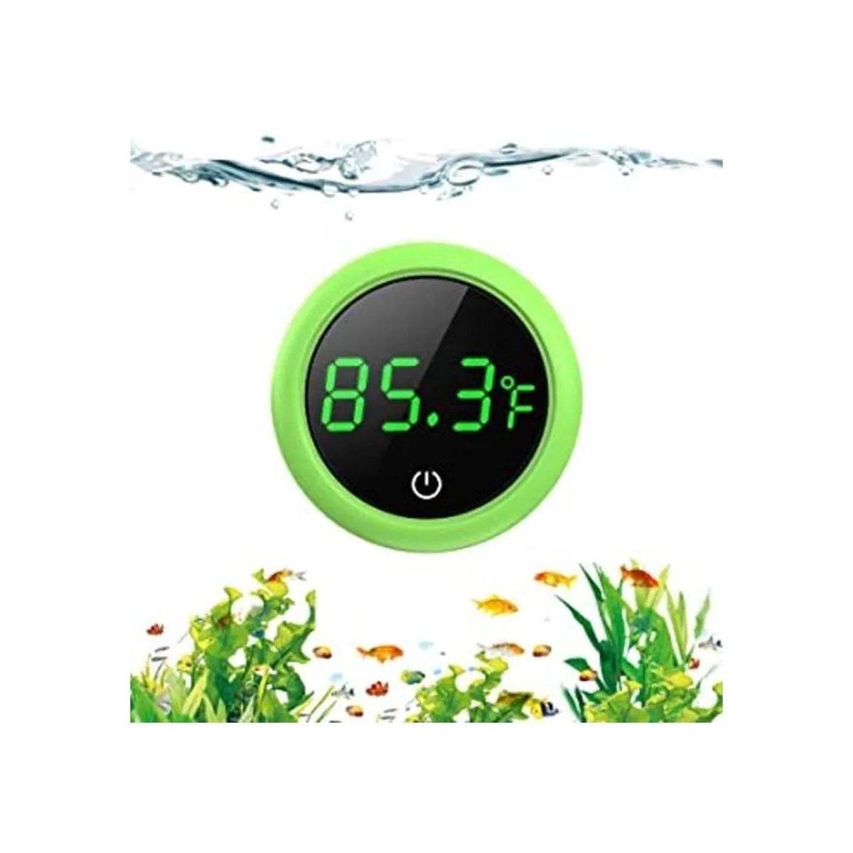 PAIZOO Termómetro LED para acuarios pantalla táctil de_1