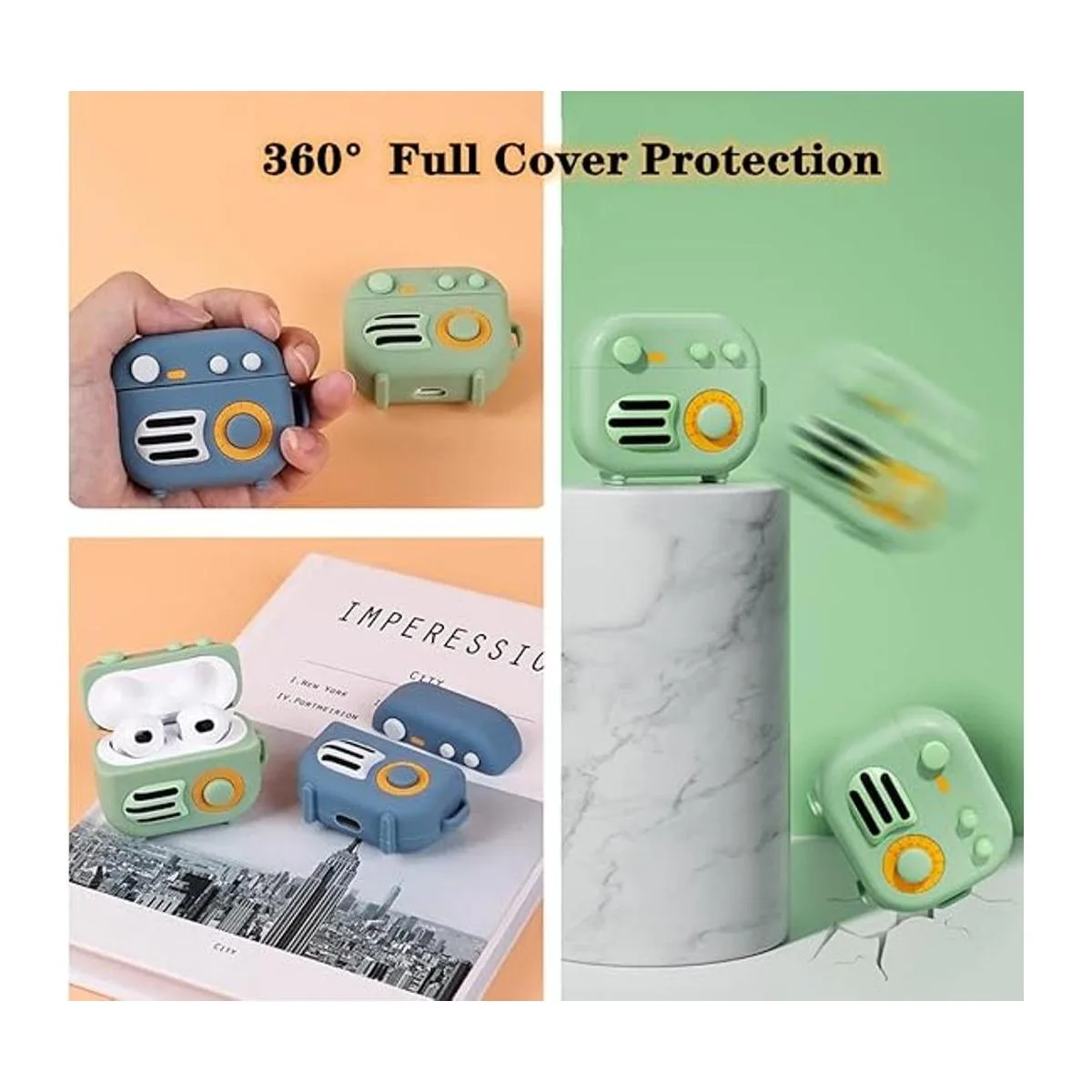 KAIJIA Bonita funda para Apple AirPods de 3 generación_3