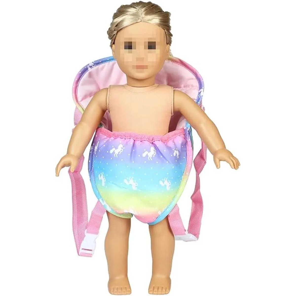 SOTOGO Mochila portadora de muñeca para muñecas americanas_5