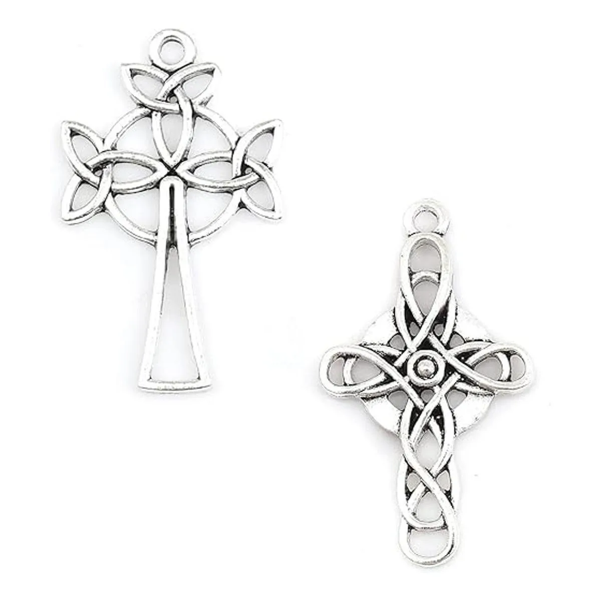 Colgantes de cruz celta 40 piezas 20 de cada uno_1