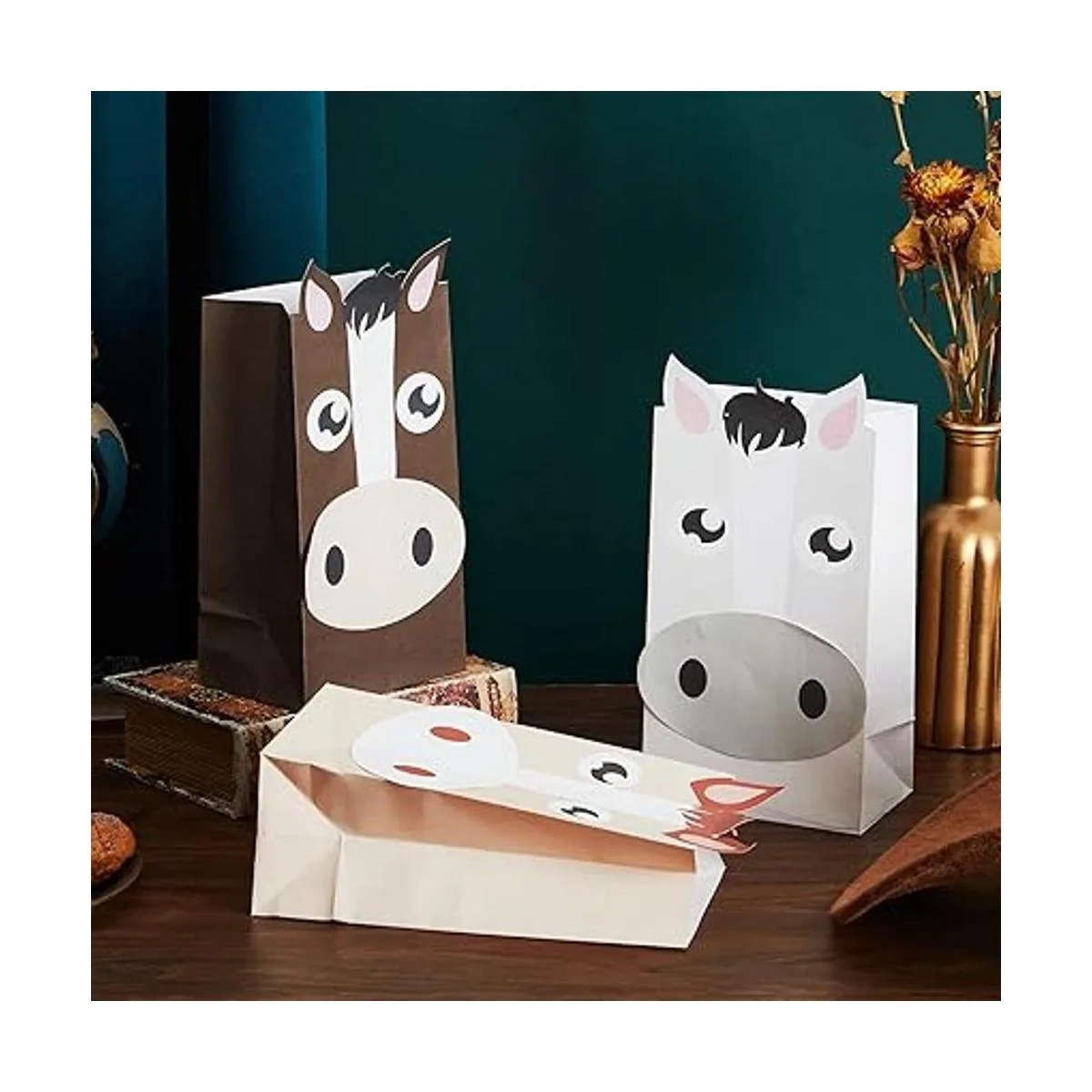 24 bolsas de fiesta de caballos bolsas de regalo de_6