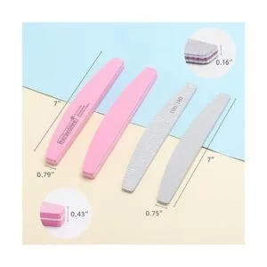 Juego de 35 limas de uñas y pulidores bloques de lijado_2