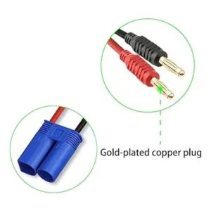 WOODGUILIN Conector EC5 conector EC5 macho a enchufes_3