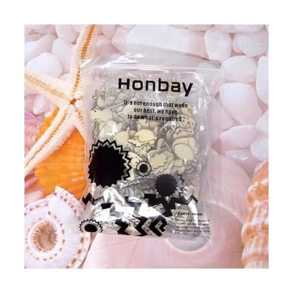 Honbay 200 piezas de hojas de erizo de ardilla sin_7