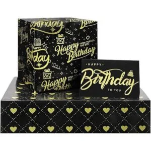 Papel de regalo de feliz cumpleaños para hombres y_1