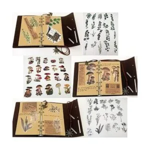 Juego de 200 calcomanías de plantas de eucalipto de_7