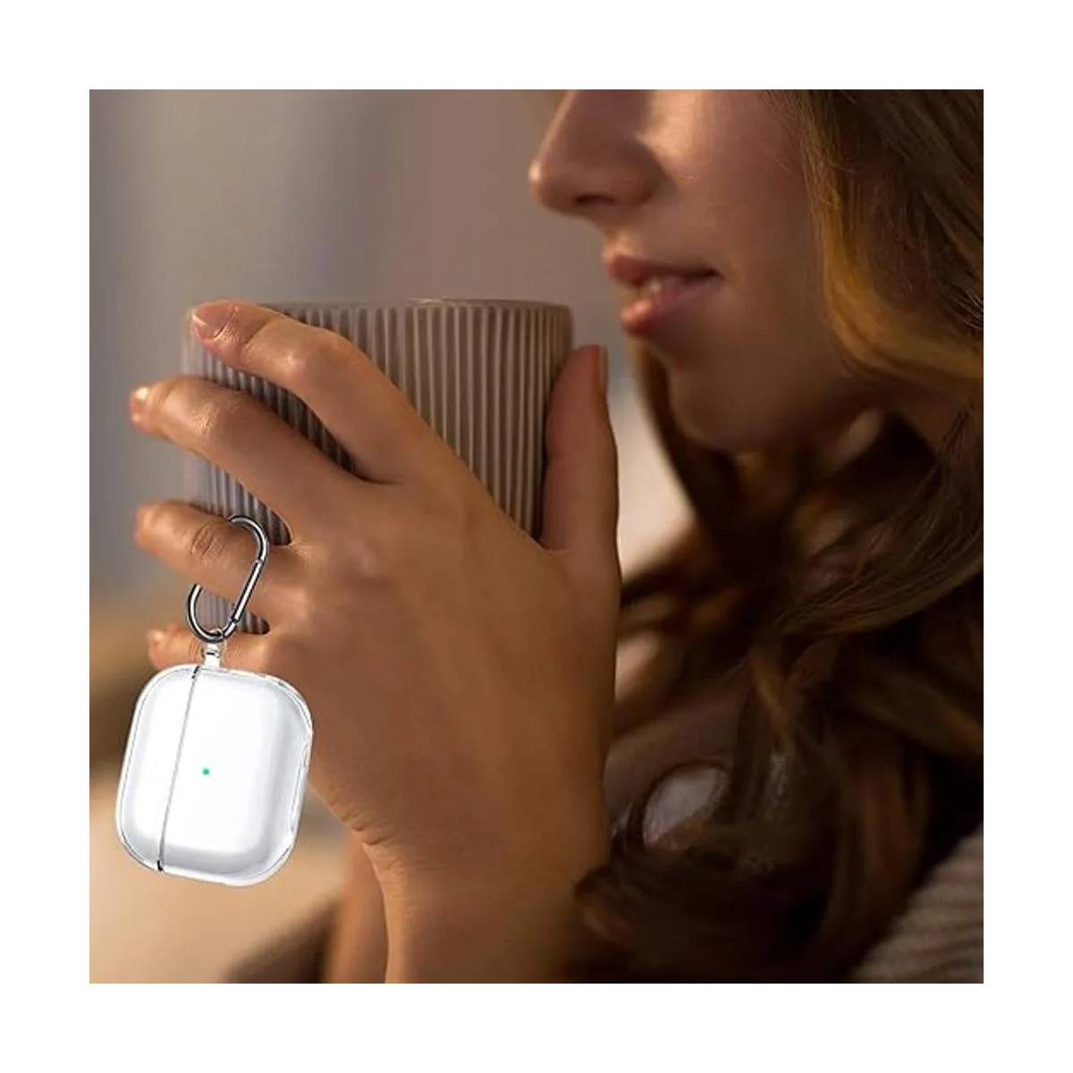 Juego de accesorios de funda transparente para AirPods 3_7