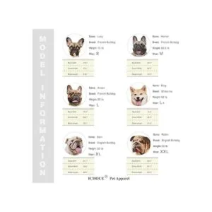 iChoue Camisas de perro de alta elasticidad para perros_5