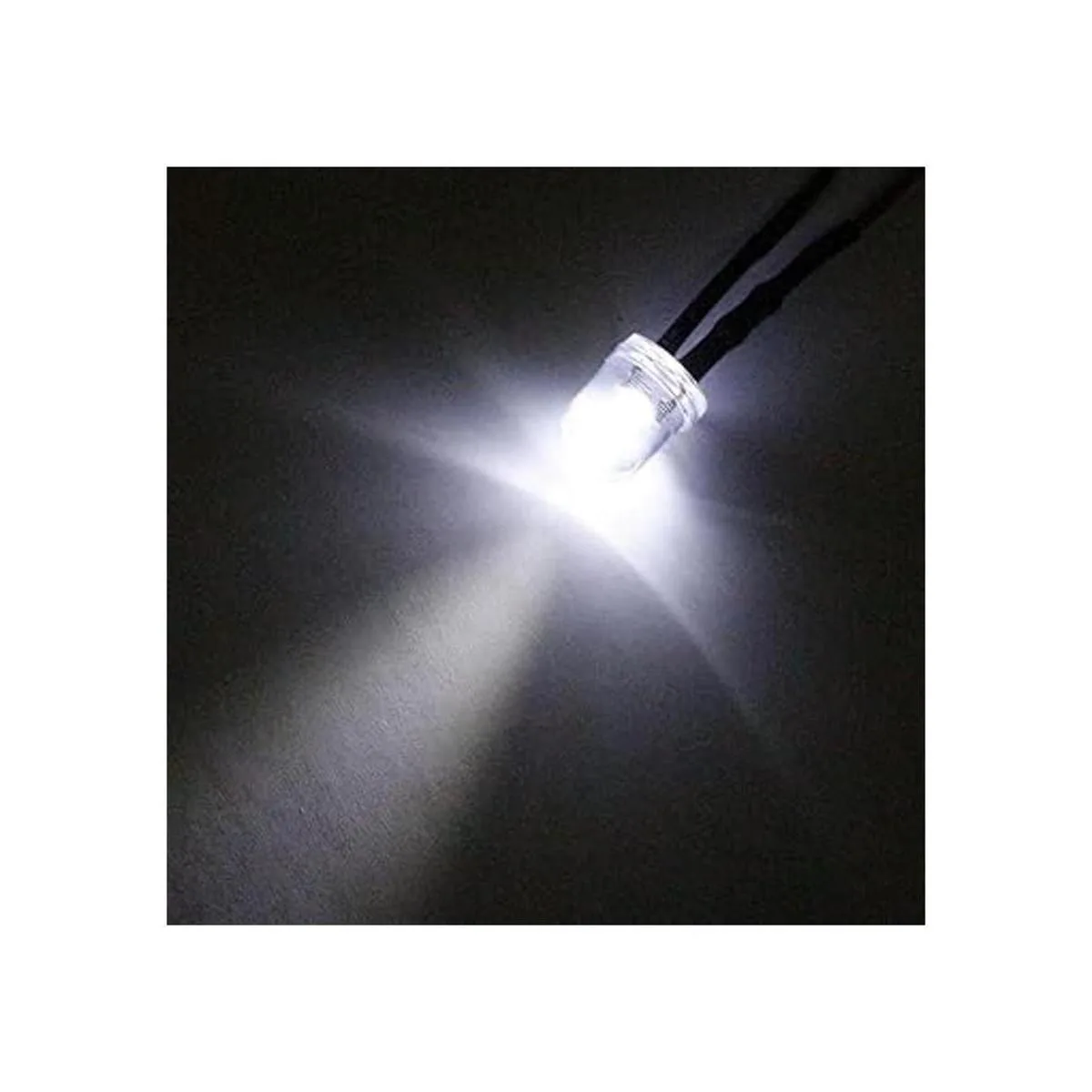 uxcell 18 piezas de 0.315 in pre cable LED blanco DC36V_4